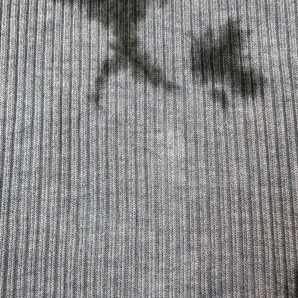 Sen Collection Tie Dye Ribbed Duster Cardigan Gray Green Size 2 Made in USA - Picture 3 of 6